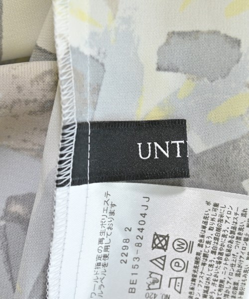 UNTITLED（アンタイトル）ブラウス 白 サイズ:0(XS位) レディース/2200665136122