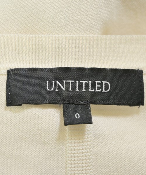 UNTITLED（アンタイトル）ニット・セーター 白 サイズ:0(XS位) レディース/2200665136177