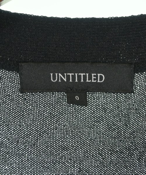 UNTITLED（アンタイトル）カーディガン 黒 サイズ:0(XS位) レディース/2200665136214