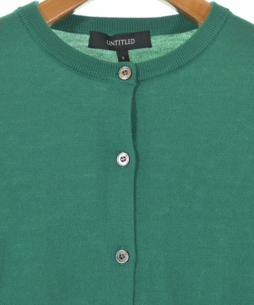 UNTITLED（アンタイトル）カーディガン 緑 サイズ:0(XS位) レディース/2200665136221