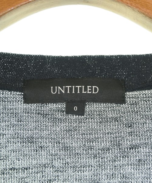 UNTITLED（アンタイトル）カーディガン 黒 サイズ:0(XS位) レディース/2200665136238