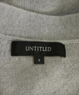 UNTITLED（アンタイトル）カーディガン グレー サイズ:0(XS位) レディース/2200665136269