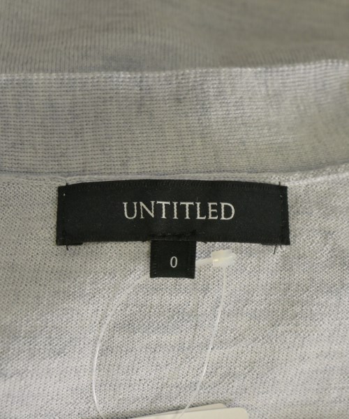 UNTITLED（アンタイトル）カーディガン グレー サイズ:0(XS位) レディース/2200665136276