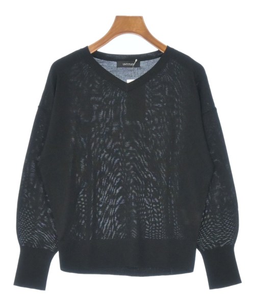 UNTITLED(アンタイトル)ニット・セーター 黒 サイズ:0(XS位)/2200665136283
