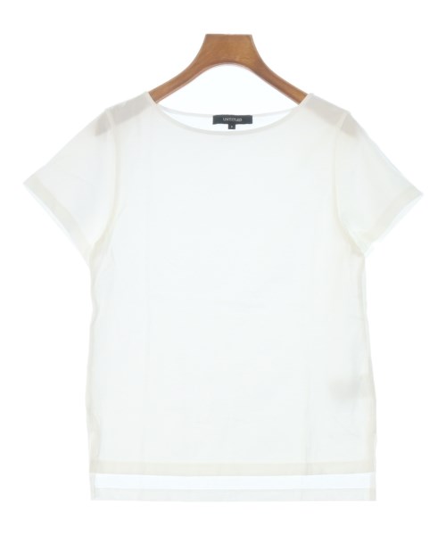 UNTITLED(アンタイトル)Tシャツ・カットソー 白 サイズ:0(XS位)/2200665136337