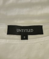 UNTITLED（アンタイトル）Tシャツ・カットソー 白 サイズ:0(XS位) レディース/2200665136337