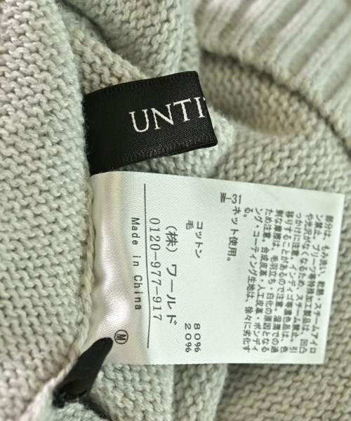 UNTITLED（アンタイトル）ニット・セーター グレー サイズ:2(M位) レディース/2200669116021