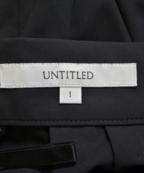 UNTITLED（アンタイトル）ひざ丈スカート 紺 サイズ:1(S位) レディース/2200664531027