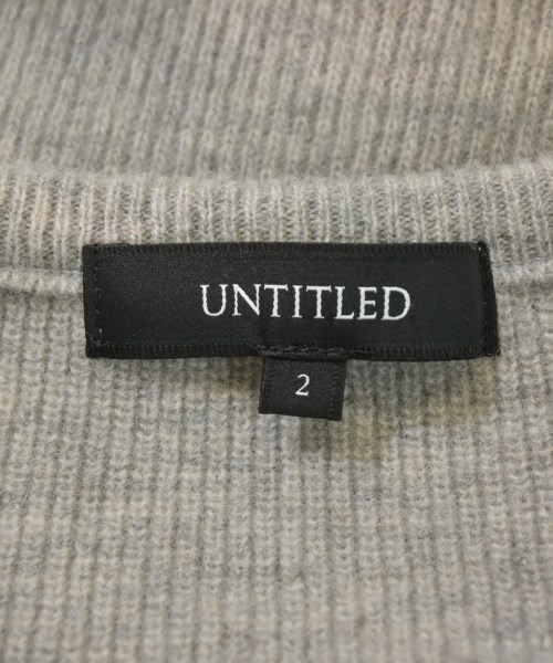 UNTITLED（アンタイトル）カーディガン グレー サイズ:2(M位) レディース/2200668107037