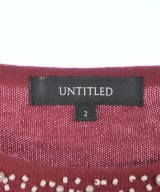 UNTITLED（アンタイトル）ニット・セーター 赤 サイズ:2(M位) レディース/2200663668120