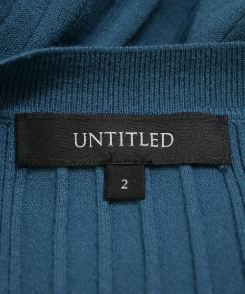 UNTITLED（アンタイトル）ニット・セーター 青 サイズ:2(M位) レディース/2200663668144