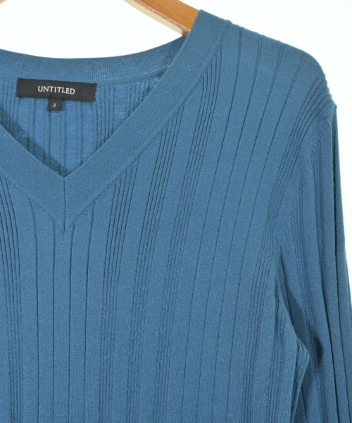 UNTITLED（アンタイトル）ニット・セーター 青 サイズ:2(M位) レディース/2200663668144