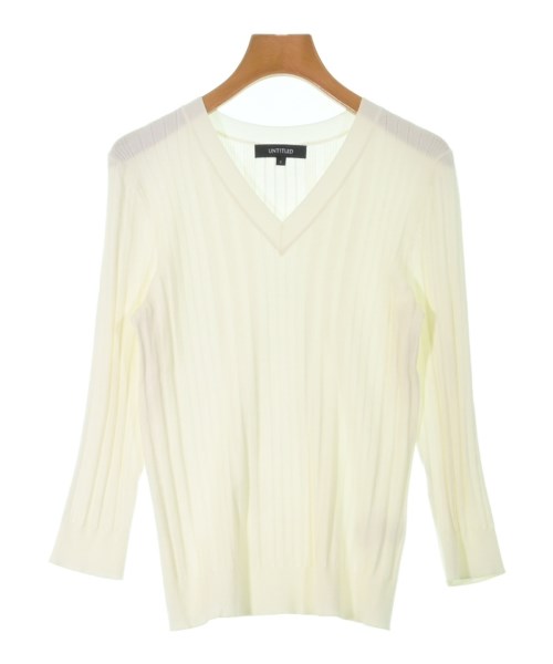 UNTITLED(アンタイトル)ニット・セーター 白 サイズ:2(M位)/2200663668151