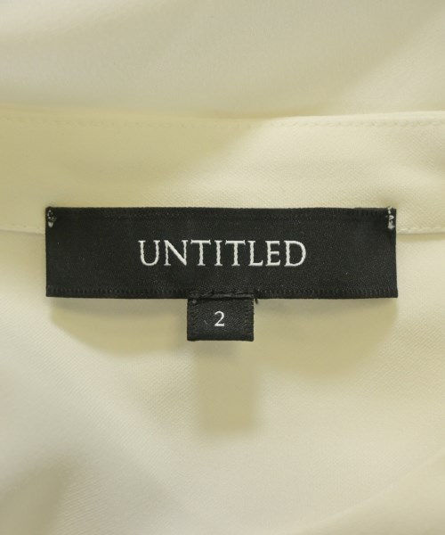UNTITLED（アンタイトル）ブラウス 白 サイズ:2(M位) レディース/2200663668250
