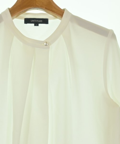UNTITLED（アンタイトル）ブラウス 白 サイズ:2(M位) レディース/2200663668250