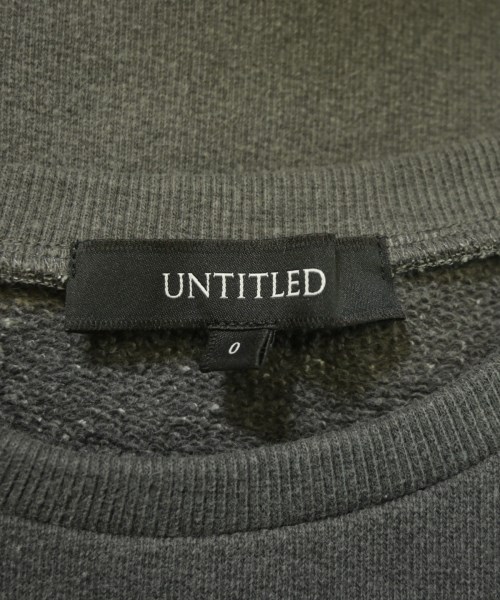 UNTITLED（アンタイトル）スウェット グレー サイズ:0(XS位) レディース/2200666143013