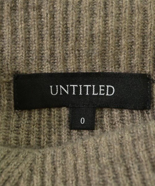 UNTITLED（アンタイトル）ワンピース ベージュ サイズ:0(XS位) レディース/2200666143020