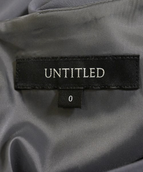 UNTITLED（アンタイトル）ワンピース 青 サイズ:0(XS位) レディース/2200666143037