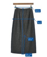 UNTITLED（アンタイトル）ロング・マキシ丈スカート 黒 サイズ:0(XS位) レディース/2200666143044