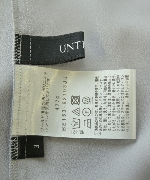 UNTITLED（アンタイトル）ブラウス グレー サイズ:3(L位) レディース/2200666524034