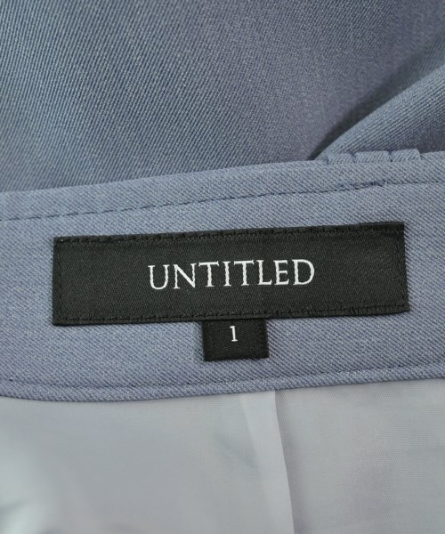 UNTITLED（アンタイトル）ロング・マキシ丈スカート 青 サイズ:1(S位) レディース/2200668348034