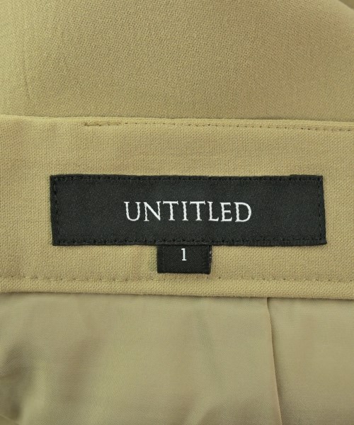 UNTITLED（アンタイトル）ひざ丈スカート ベージュ サイズ:1(S位) レディース/2200668348041