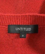 UNTITLED（アンタイトル）ニット・セーター 赤 サイズ:0(XS位) レディース/2200665661037