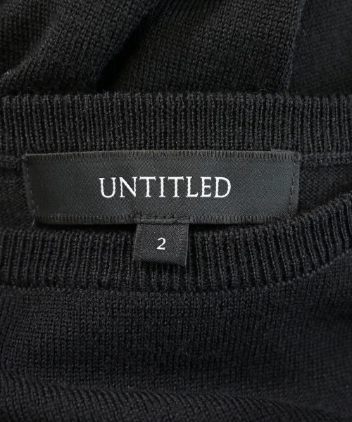 UNTITLED（アンタイトル）ニット・セーター 黒 サイズ:2(M位) レディース/2200668261036