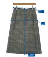 UNTITLED（アンタイトル）ロング・マキシ丈スカート 黒 サイズ:1(S位) レディース/2200669472035