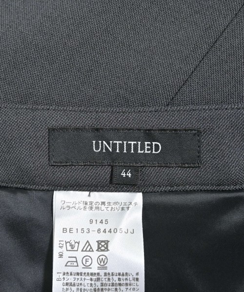 UNTITLED（アンタイトル）スラックス グレー サイズ:44(XL位) レディース/2200672259012