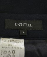 UNTITLED（アンタイトル）スラックス 紺 サイズ:4(XL位) レディース/2200722925058