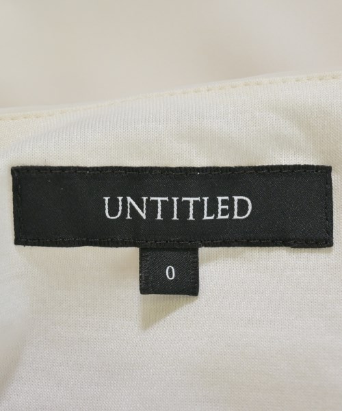 UNTITLED（アンタイトル）ブラウス 白 サイズ:0(XS位) レディース/2200723095071