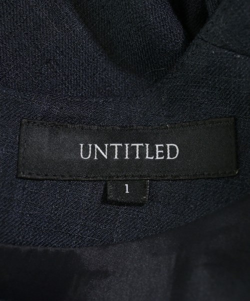 UNTITLED（アンタイトル）ワンピース 紺 サイズ:1(S位) レディース/2200722425022