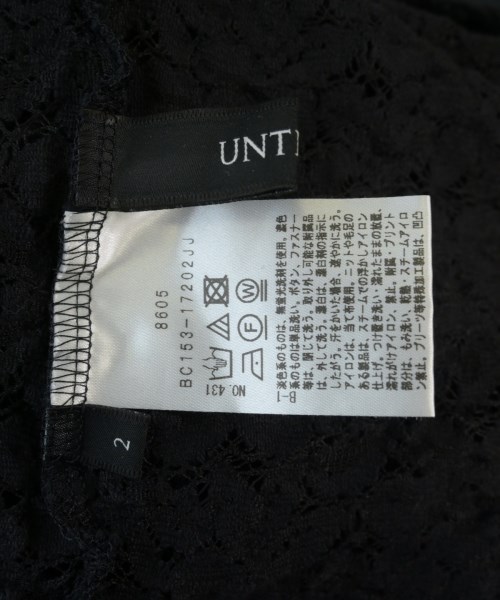 UNTITLED（アンタイトル）Tシャツ・カットソー 黒 サイズ:2(M位) レディース/2200724594375