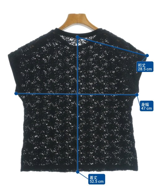 UNTITLED（アンタイトル）Tシャツ・カットソー 黒 サイズ:2(M位) レディース/2200724594375
