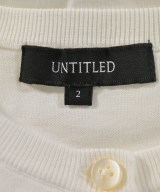 UNTITLED（アンタイトル）カーディガン 白 サイズ:2(M位) レディース/2200724583140