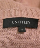 UNTITLED（アンタイトル）ニット・セーター ピンク サイズ:2(M位) レディース/2200725662097