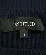 UNTITLED（アンタイトル）ニット・セーター 紺 サイズ:2(M位) レディース/2200725662165