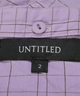 UNTITLED（アンタイトル）ブラウス 紫 サイズ:2(M位) レディース/2200725662202
