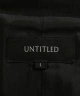 UNTITLED（アンタイトル）カジュアルジャケット 黒 サイズ:1(S位) レディース/2200725676032