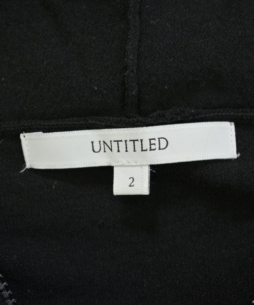 UNTITLED（アンタイトル）カーディガン 黒 サイズ:2(M位) レディース/2200725676063