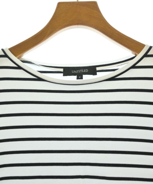 UNTITLED（アンタイトル）Tシャツ・カットソー 白 サイズ:0(XS位) レディース/2200725676117