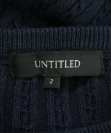 UNTITLED（アンタイトル）ニット・セーター 紺 サイズ:2(M位) レディース/2200725676124