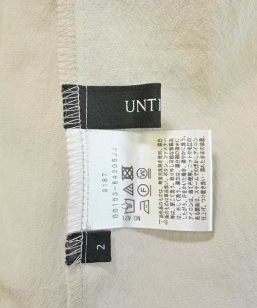 UNTITLED（アンタイトル）ブラウス グレー サイズ:2(M位) レディース/2200725676148