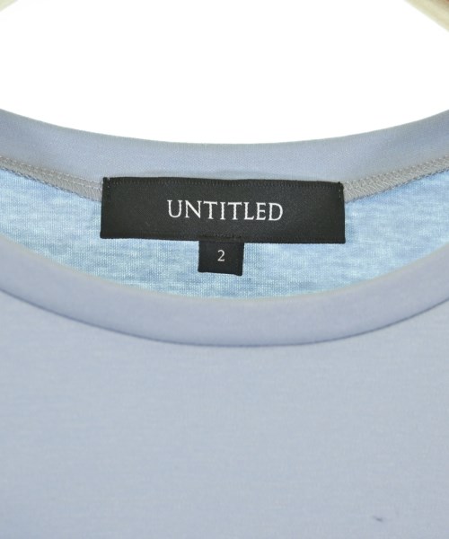 UNTITLED（アンタイトル）Tシャツ・カットソー 青 サイズ:2(M位) レディース/2200734664068