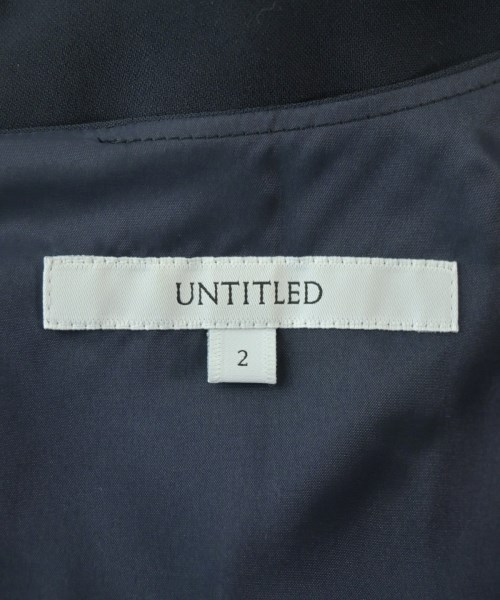 UNTITLED（アンタイトル）ワンピース 紺 サイズ:2(M位) レディース/2200730781028