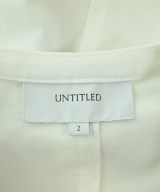UNTITLED（アンタイトル）ノーカラージャケット 白 サイズ:2(M位) レディース/2200730781059