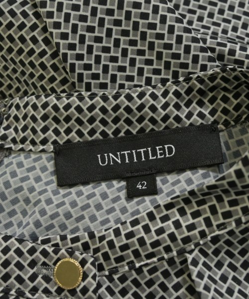 UNTITLED（アンタイトル）ワンピース グレー サイズ:42(L位) レディース/2200734986016