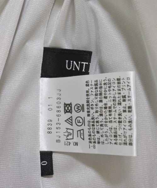 UNTITLED（アンタイトル）クロップドパンツ グレー サイズ:0(XS位) レディース/2200728917125