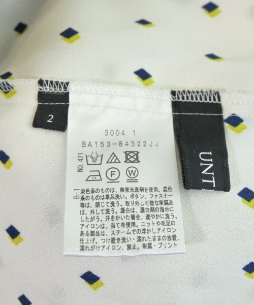 UNTITLED（アンタイトル）ブラウス 白 サイズ:2(M位) レディース/2200736368025